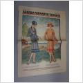 Allers Mönster tidning Nr 13 1926 Kulturhistorisk tidning med Mode Nostalgi Art Deco Vintage Nostalgi Kult
