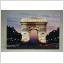 Triumfbågen i Paris Oskrivet äldre vykort