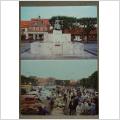 Bil och folkliv i Frederikshavn  1964  - vykort - Danmark 