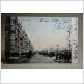Strandvägen Stockholm 1905 - Antikt skrivet Brevkort
