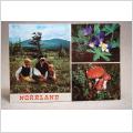 Natur Norrland - skrivet äldre vykort 1987