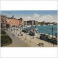 Vykort. Stockholm. Utsikt från Operaterrassen, 1917.  (Gäddeviksholm Solberga Småland)