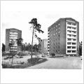 Vykort. Stockholm. Huddinge Rådsbacken 1950-60 tal. Pressbyrån 301061.