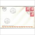 FDC 28/2 1969 Gustav VI Adolf typ III *VINJETT 1*