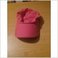 Rosa keps med ventilerande mesh
