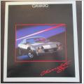 Försäljningsbroschyr Chevrolet Camaro 1984