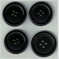 Retro vintage 4 äldre knappar 28 - 30 mm 