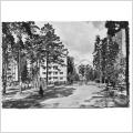 Vykort. Stockholm. Solna Näckrosparken 1950-60 tal.  Pressbyråkort 30644