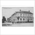 Vykort. Hässleholm  Järnvägsgatan  1919.
