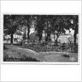 Vykort. VÄNERSBORG  Plantaget. Postgånget. C.A.Träff