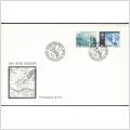 FDC 24/5 1973 Väderlekstjänsten 100 år *VINJETT 1*