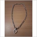 Halsband hjärta